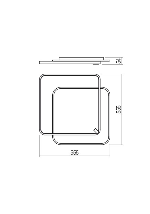Светильник потолочный Redo Arp Pl LED 45 W 3000K Sbk 5.1.2 (01-2662) - фото 2 Светильник потолочный Redo Arp Pl LED 45 W 3000K Sbk 5.1.2 (01-2662) - фото 2