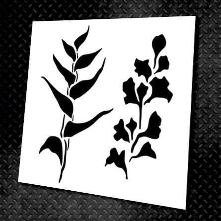 Трафарет многоразовый DFA Природа 34 для штукатурки и краски (P00034) Трафарет многоразовый DFA Природа 34 для штукатурки и краски (P00034)