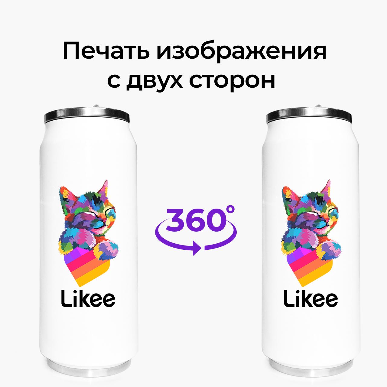 Термокружка Likee Cat 500 мл (31091-1040-500) - фото 7 Термокружка Likee Cat 500 мл (31091-1040-500) - фото 7