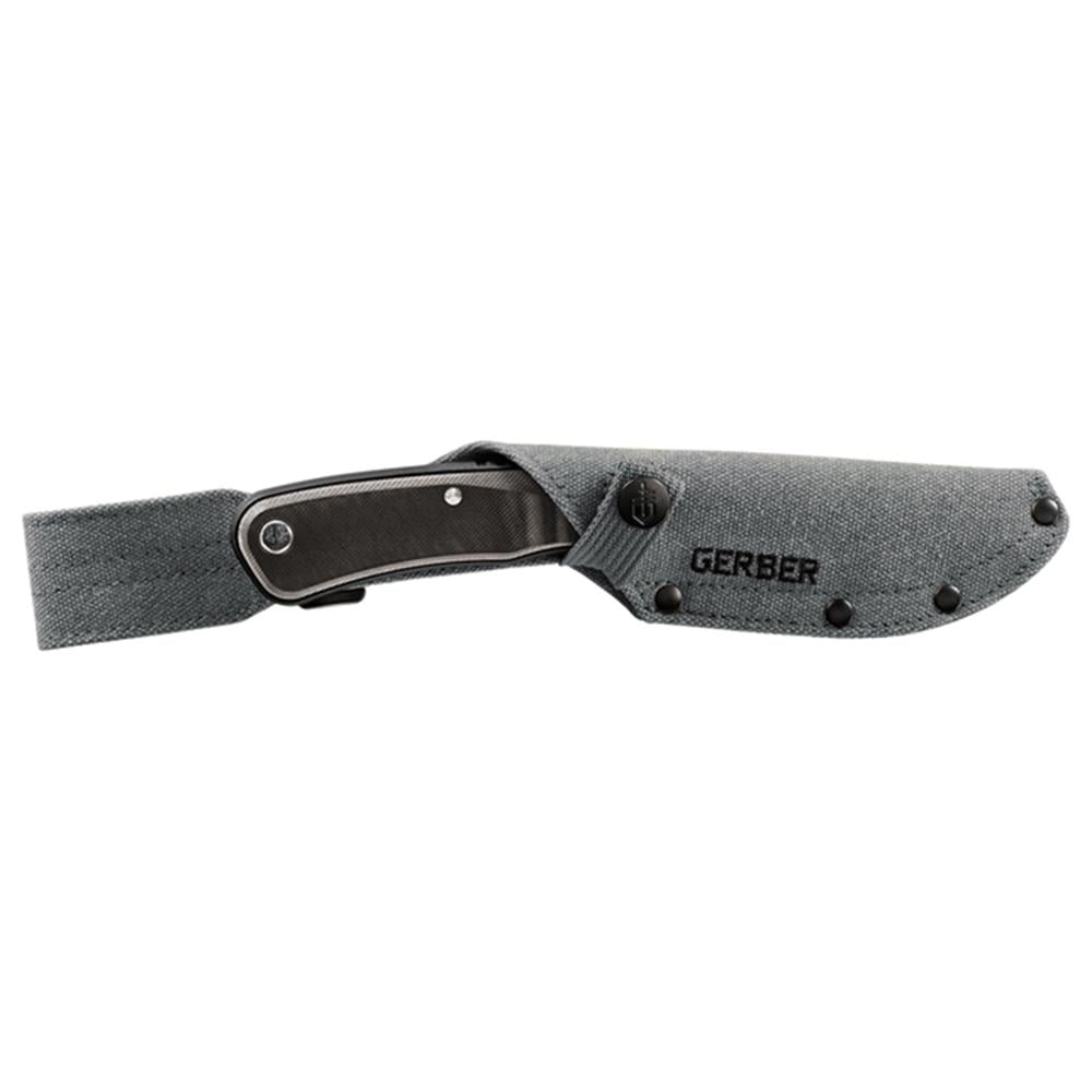 Нож туристический Gerber Downwind Fixed DP 22,8 см Black (1059840) - фото 3