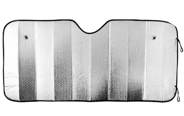 Солнцезащитная шторка на лобовое стекло Kemei G9726 130х60 см защита от перегрева автомобиля Солнцезащитная шторка на лобовое стекло Kemei G9726 130х60 см защита от перегрева автомобиля