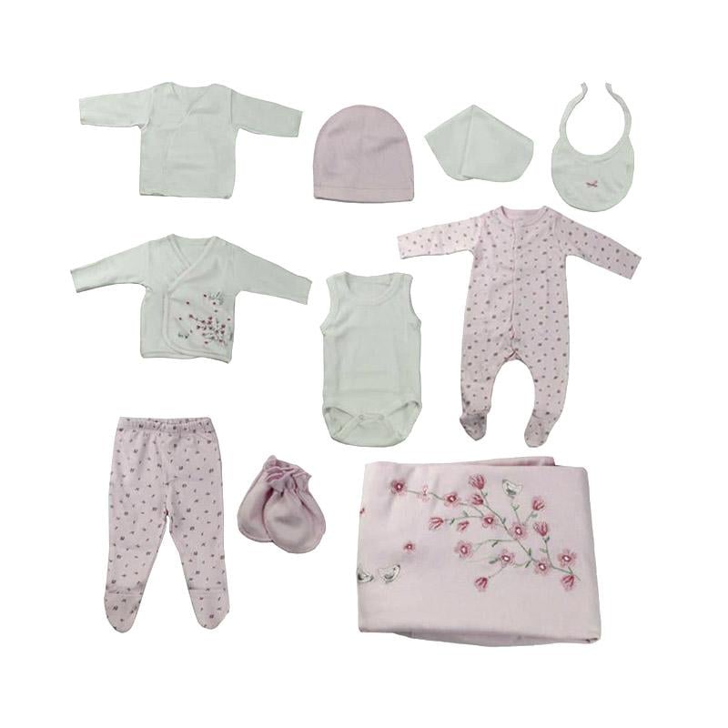 Комплект Bebetto Z624 10 единиц 56 см-62 см Розовый