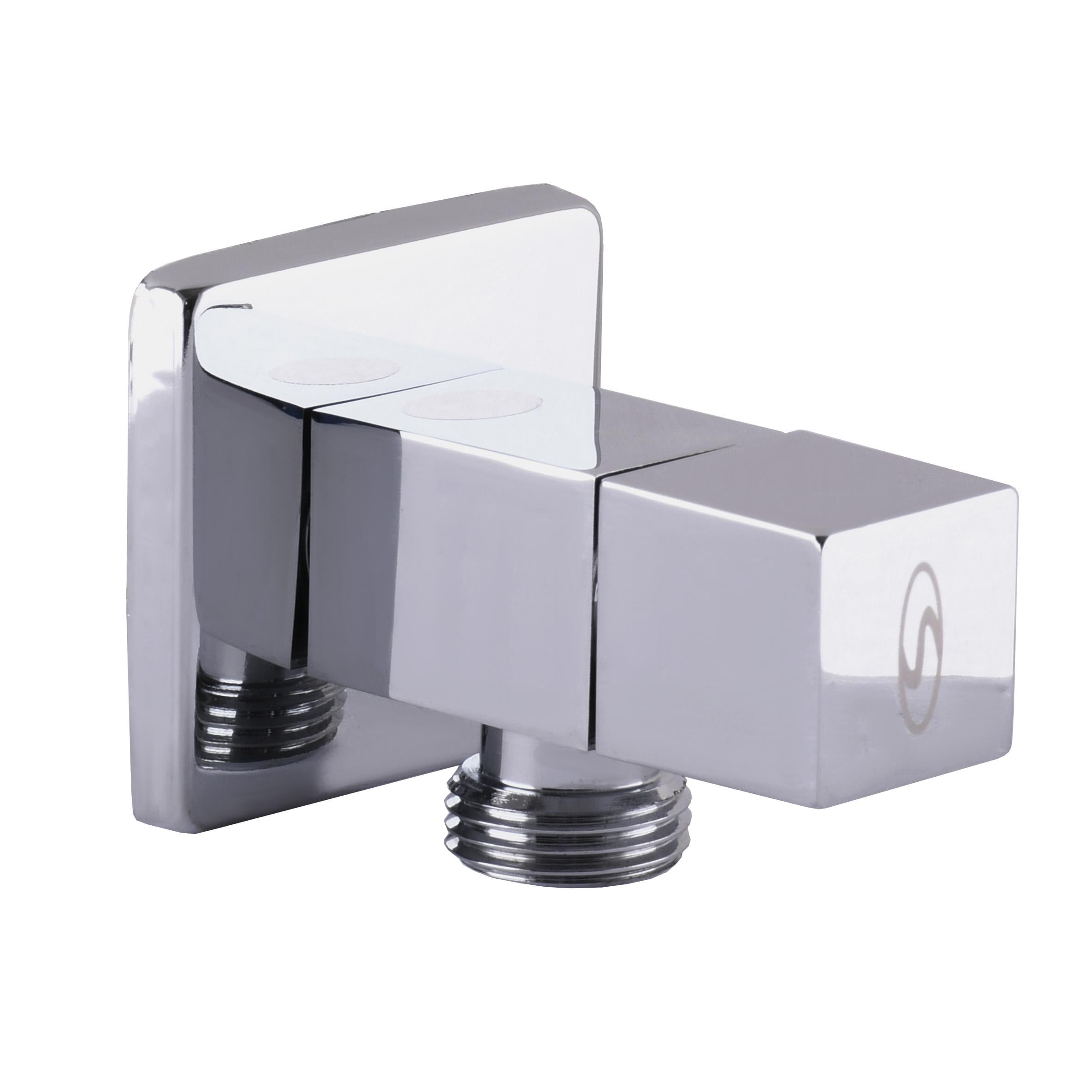 Кран напівобертовий кутовий SOLOMON 1/2x3/4" CUBE 7078 (000015032)