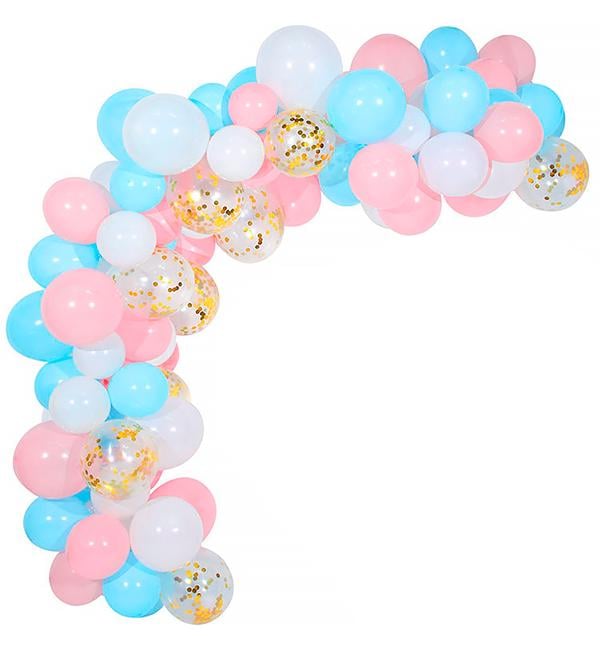 Арка із куль набір 115 шт. Pink/Blue (414892)