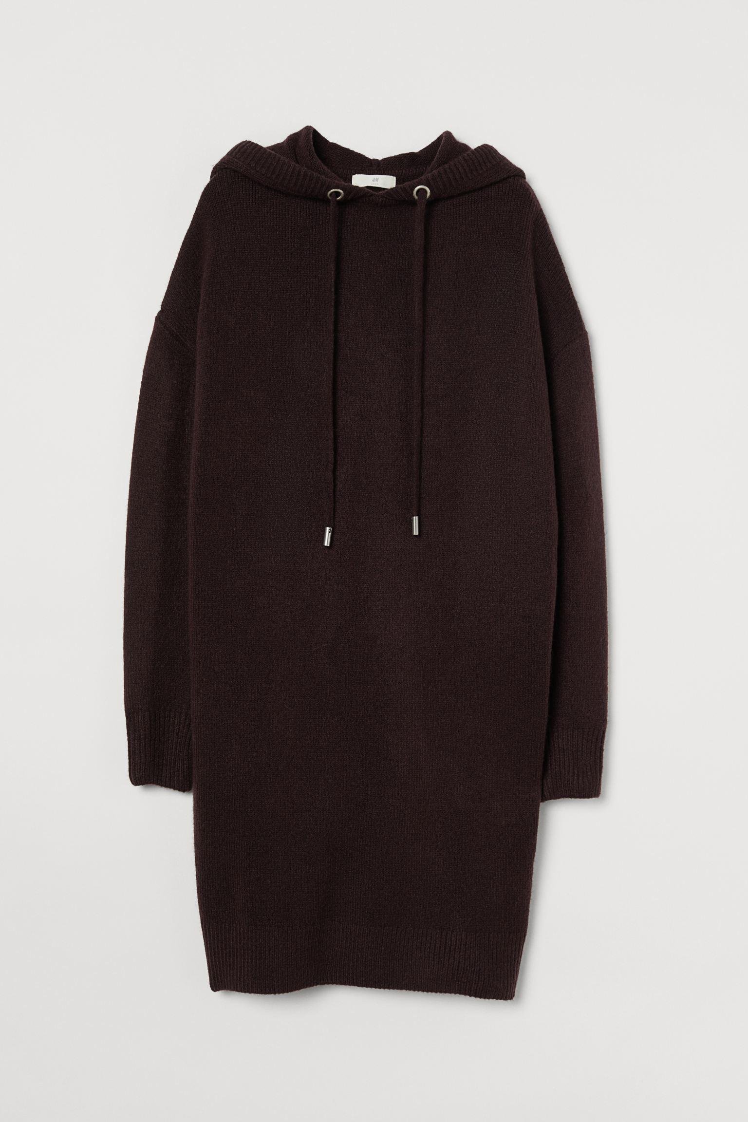 Платье H&M S Бордовый (6108971332)