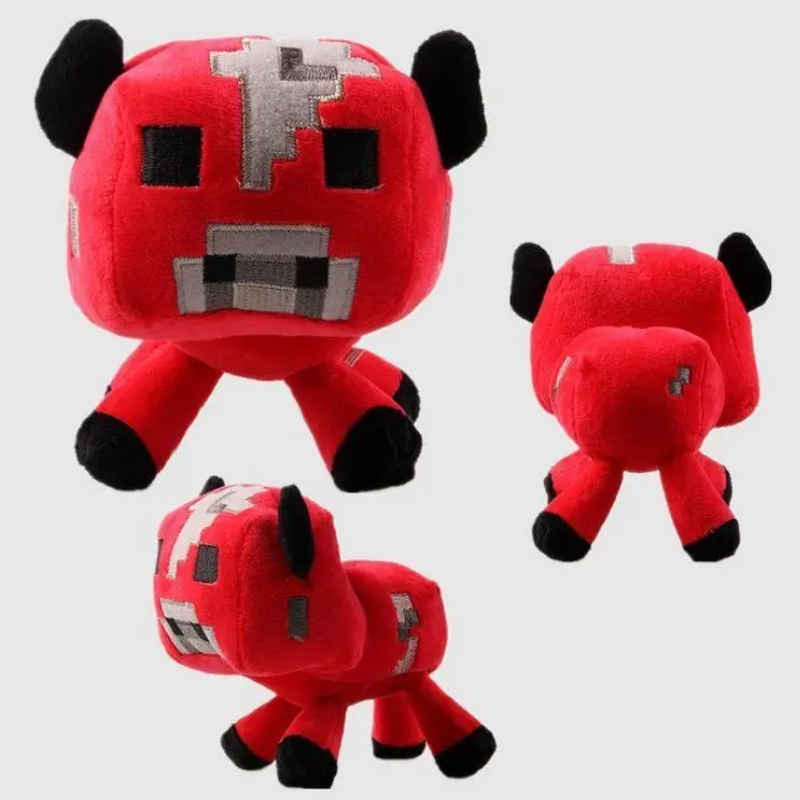 М'яка іграшка плюшева Грибна Корова з гри Minecraft 21 см з білими плямами на спині Червоний (2579355540) - фото 4 М'яка іграшка плюшева Грибна Корова з гри Minecraft 21 см з білими плямами на спині Червоний (2579355540) - фото 4