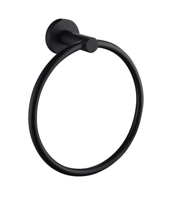 Полотенцедержатель кольцо Rea 332915A MIST 05 Black (2810372734)