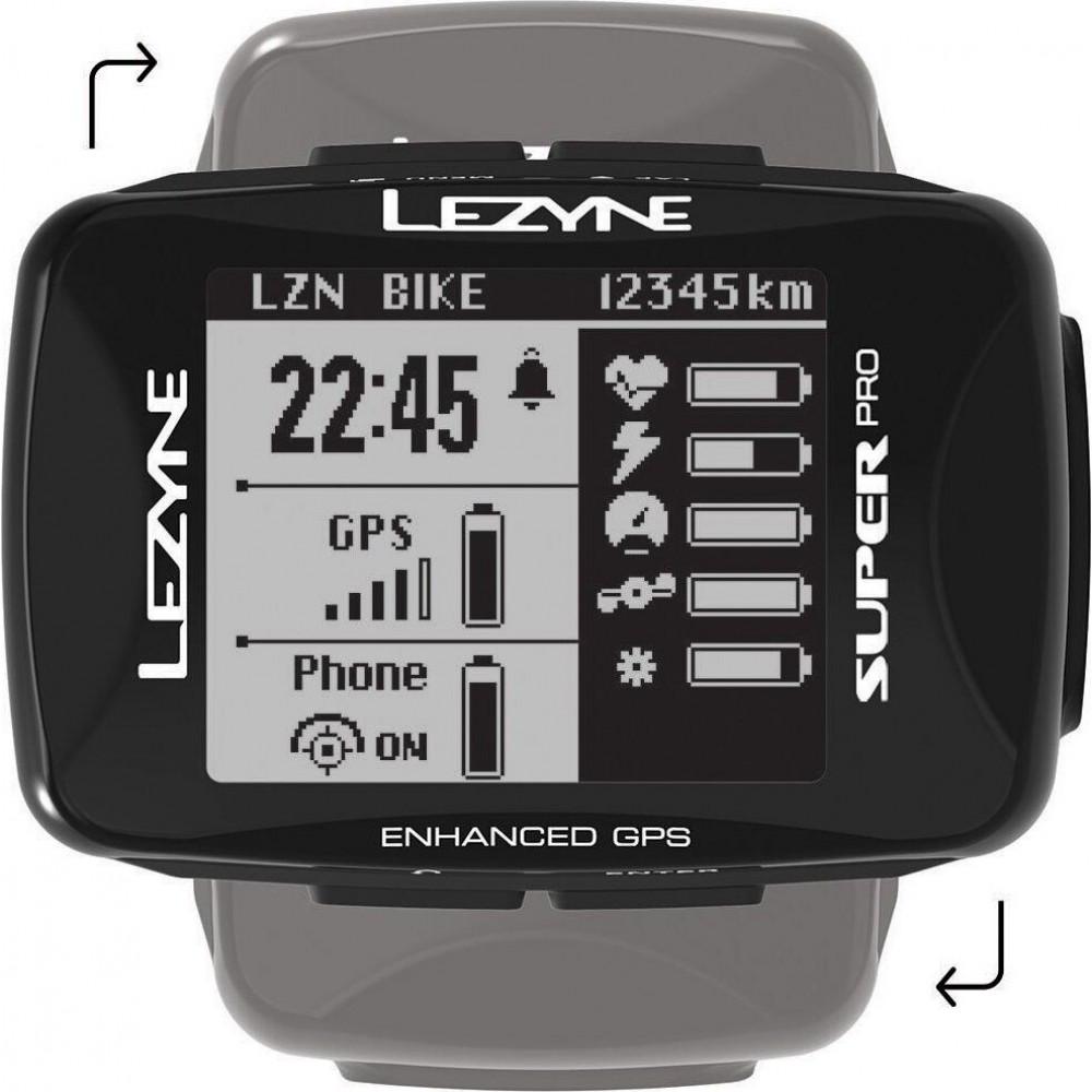 Компьютер Lezyne Super Pro GPS Smart Loaded Y13 Черный (10303618) - фото 5