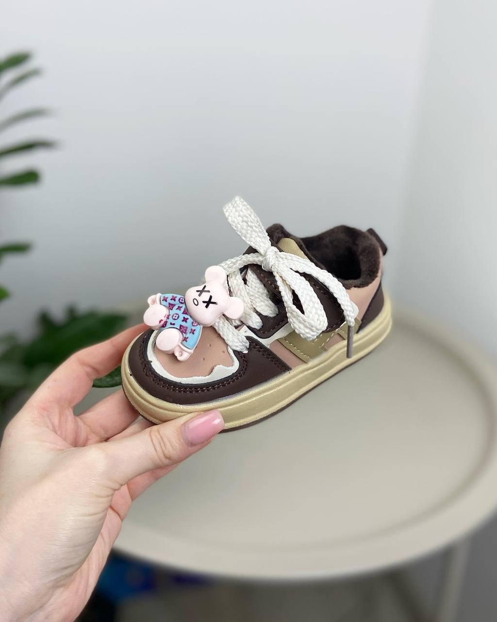 Ботинки осенние детские р. 19 Бежевый (794) - фото 3