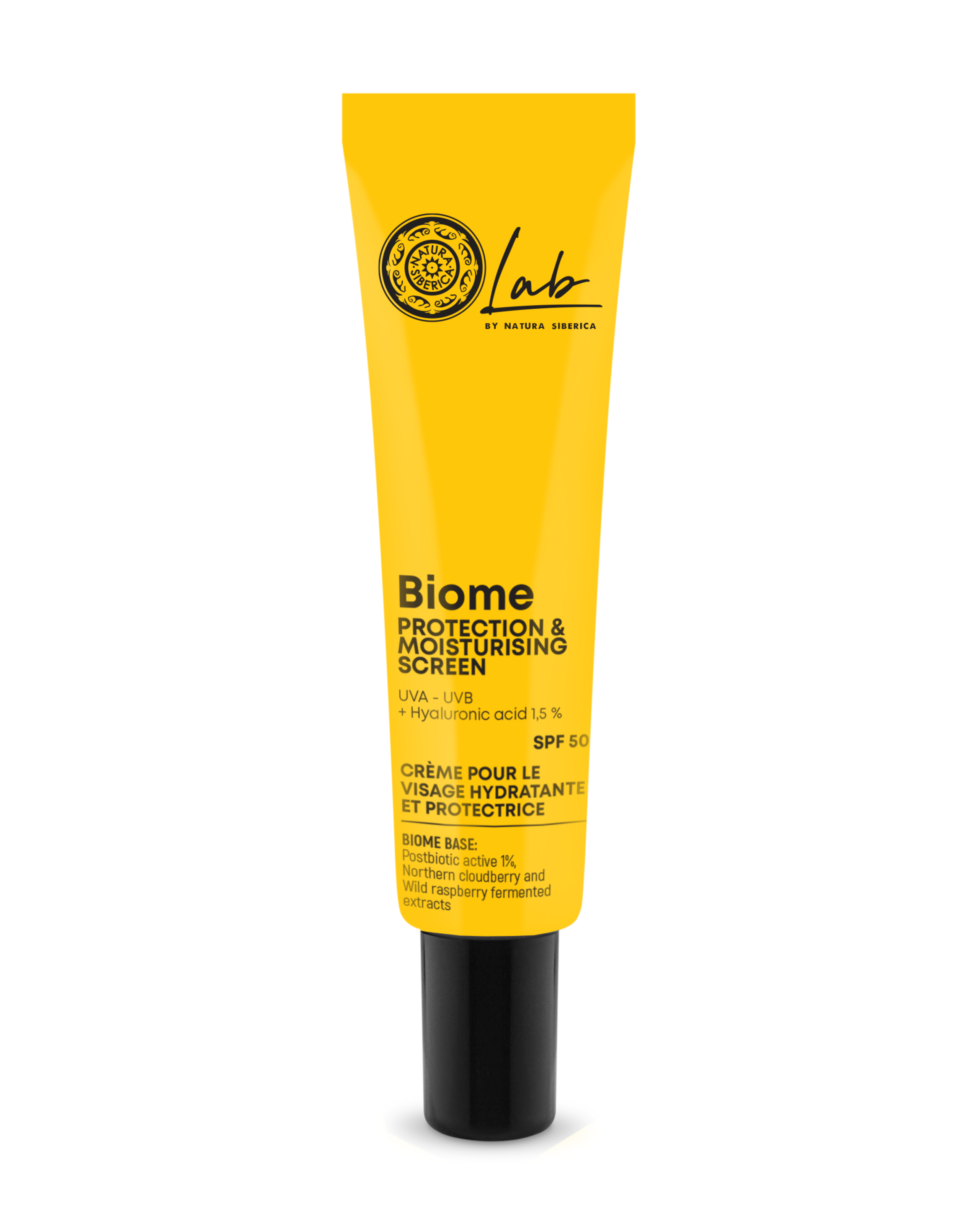 Крем для обличчя Natura Siberica LAB Biome Захист і зволоження SPF-50 30 мл