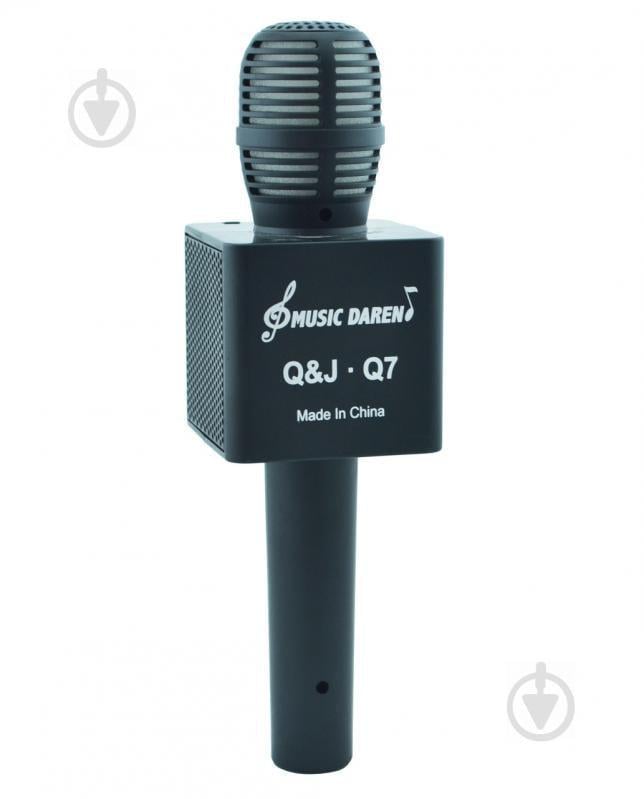 Караоке - микрофон с динамиком Q&J Q7 - 3 Black (hub_np2_0982) Караоке - микрофон с динамиком Q&J Q7 - 3 Black (hub_np2_0982)