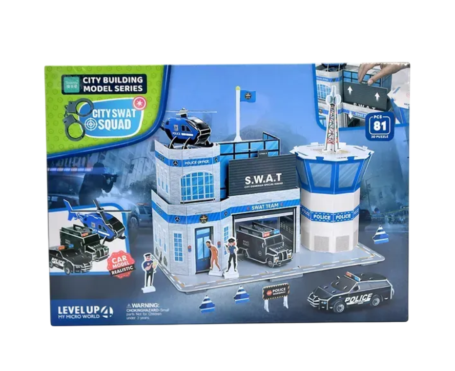 Пазлы 3D Полицейский участок 8023 60 81 эл. (139842) Пазлы 3D Полицейский участок 8023 60 81 эл. (139842)