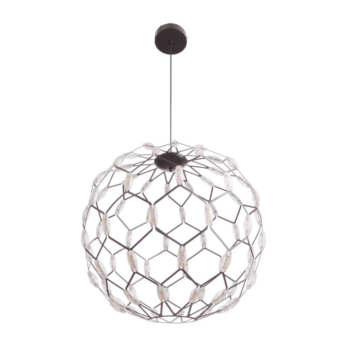 Светодиодная люстра лофт Brille BR-01 672S/72W LED BK