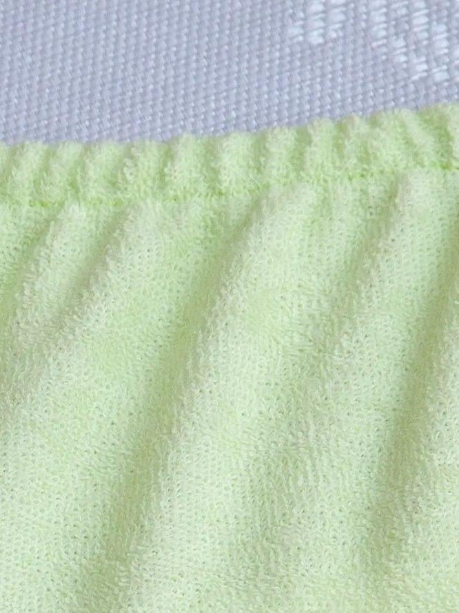 Простирадло махрове з 2 наволочками євро 200х230 см Салатовий (2226779714) - фото 6 Простирадло махрове з 2 наволочками євро 200х230 см Салатовий (2226779714) - фото 6