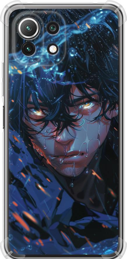 Чехол на Xiaomi Mi 11 Lite Satoru Gojou (6128sp-2281-42517) Чехол на Xiaomi Mi 11 Lite Satoru Gojou (6128sp-2281-42517)