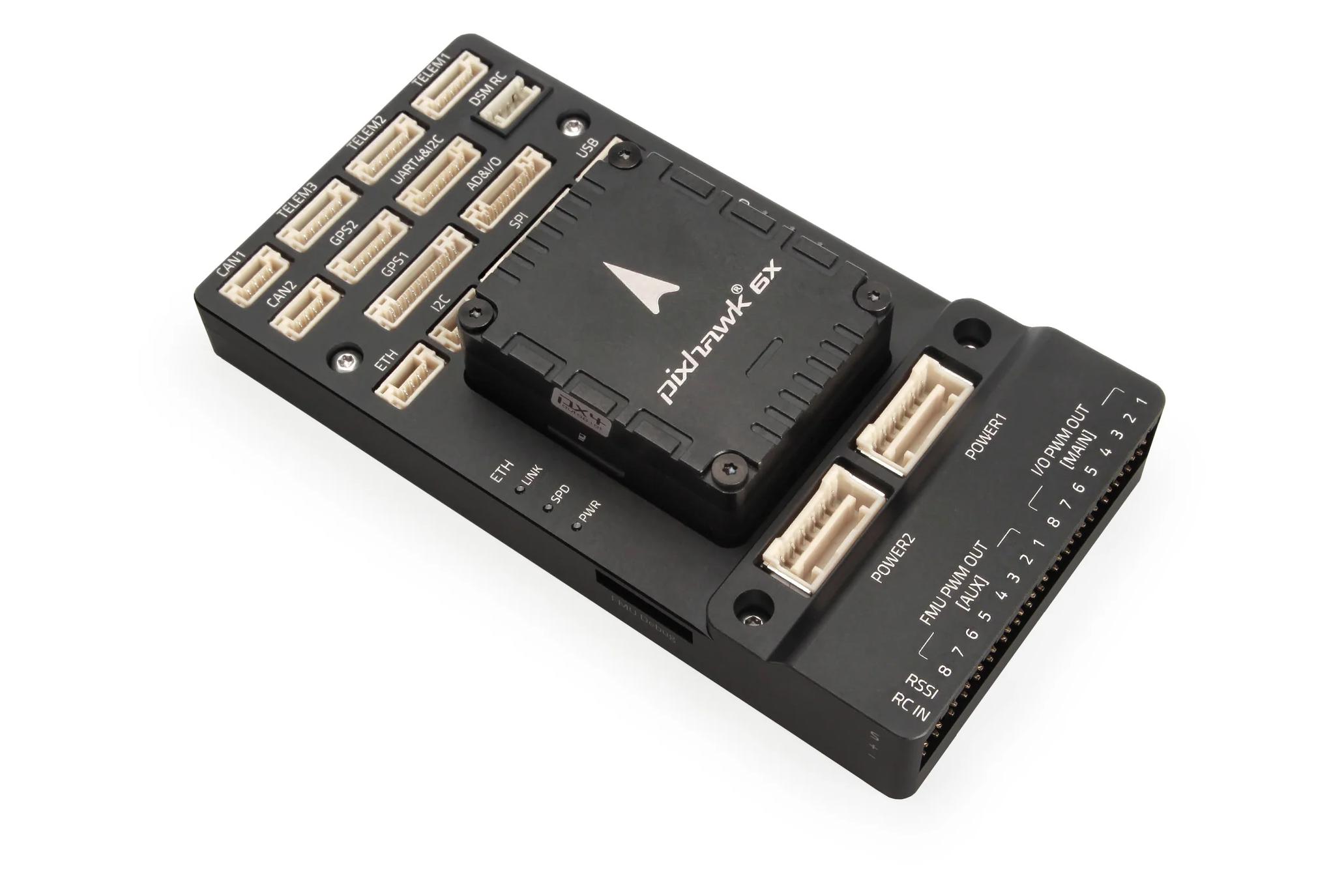 Контролер політний Holybro Pixhawk 6X PM02D-HV з модулем живлення (56355)