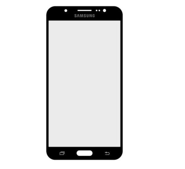 Стекло модуля для Samsung J710/j7 2016 Black