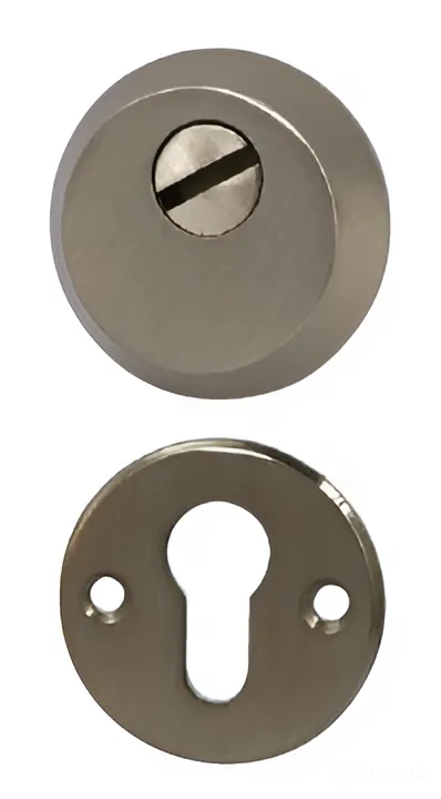 Броненакладка для цилиндра Siba S400 Матовый никель (S400 SN) Броненакладка для цилиндра Siba S400 Матовый никель (S400 SN)