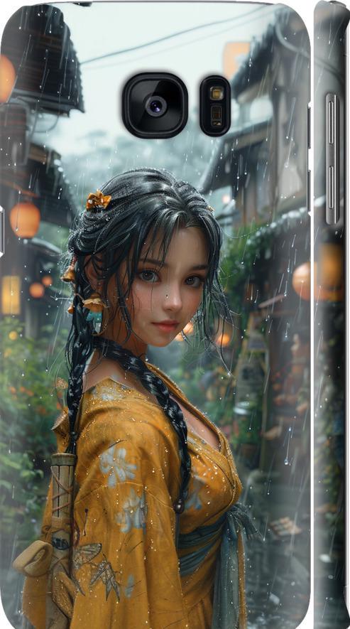 Чехол на Samsung Galaxy S7 Edge G935F Anime-girl (6133m-257-42517)