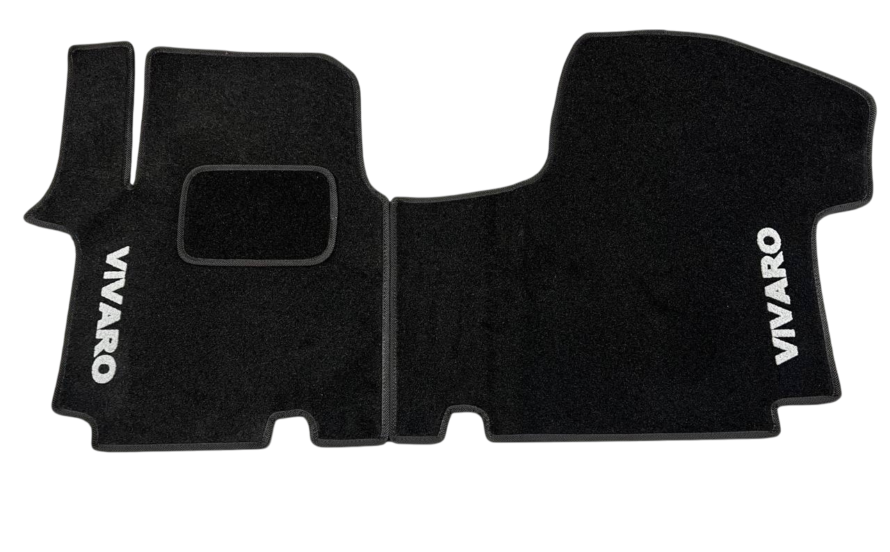 Килимки в салон ворсові для Opel Vivaro 2014-2019 5 шт. Чорний (27327242)