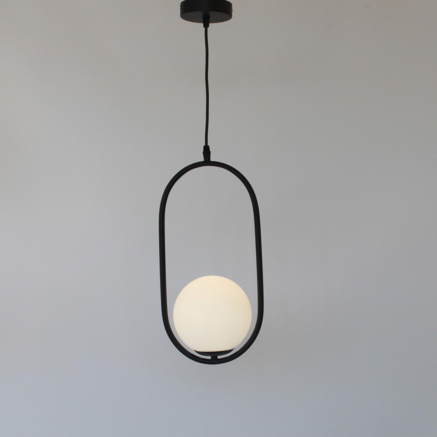 Подвесний светильник Friendlylight Hoop A Black FL3023