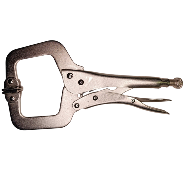 Клещи зажимные WorkMan C-Lock-280 С-образные с фиксатором 11" (638) - фото 1