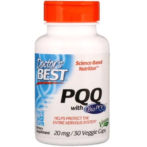 Антиоксидант PQQ Doctor's Best PQQ with BioPQQ 20 mg 30 Veg Caps (DRB-00295)