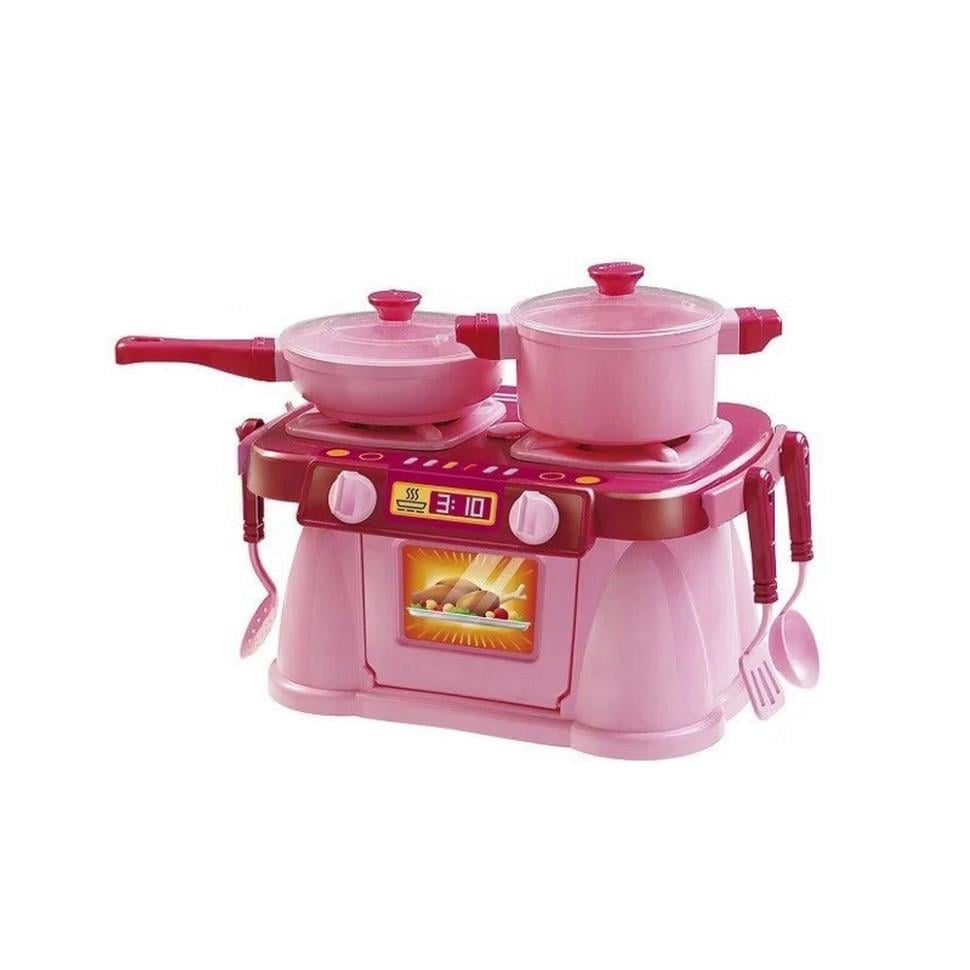 Дитячий ігровий набір Cooking Plate with Dishes Кухонна плита 71825 7 пр. (26120421)