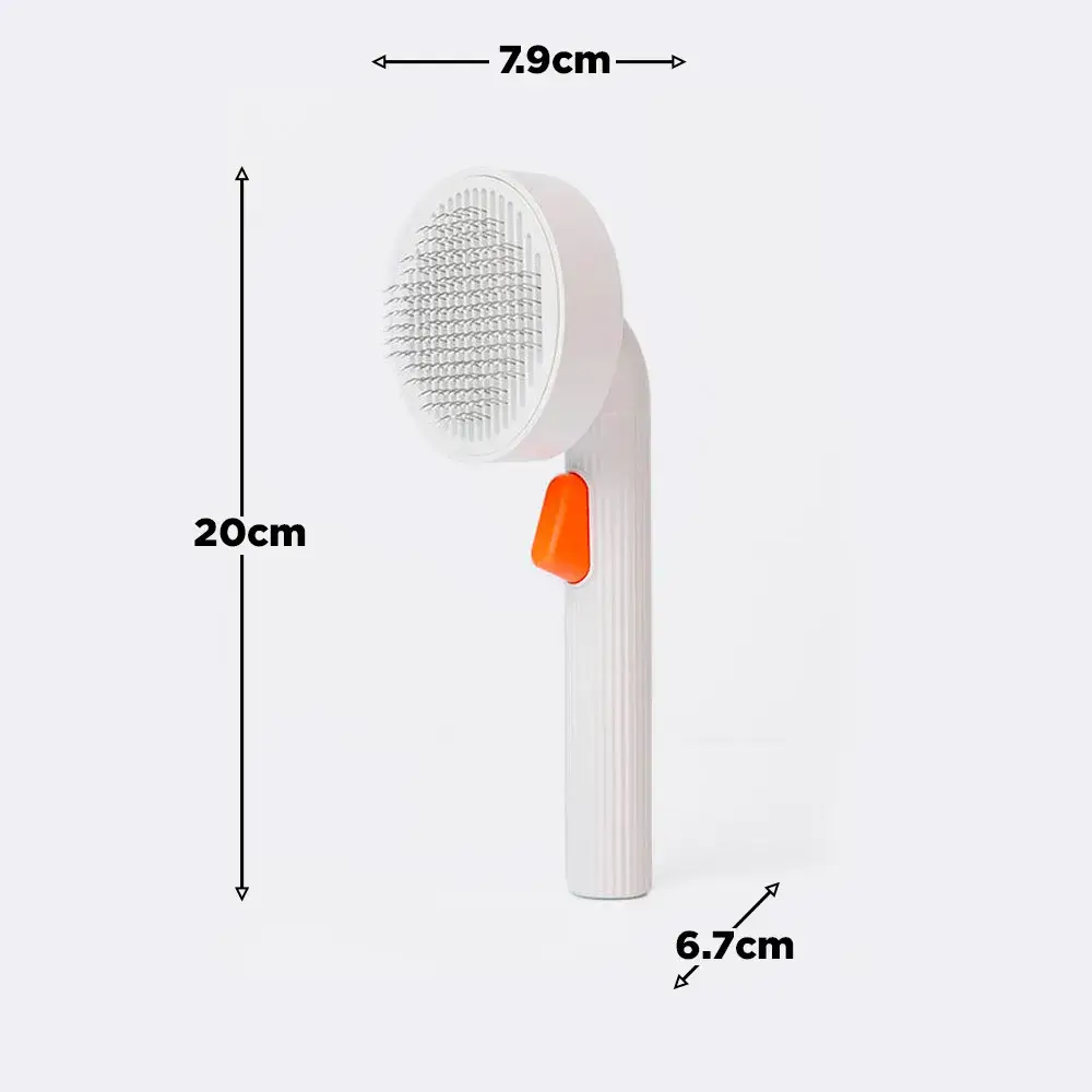 Пуходерка-слікер PETKIT Pet Grooming Brush 2 White - фото 2