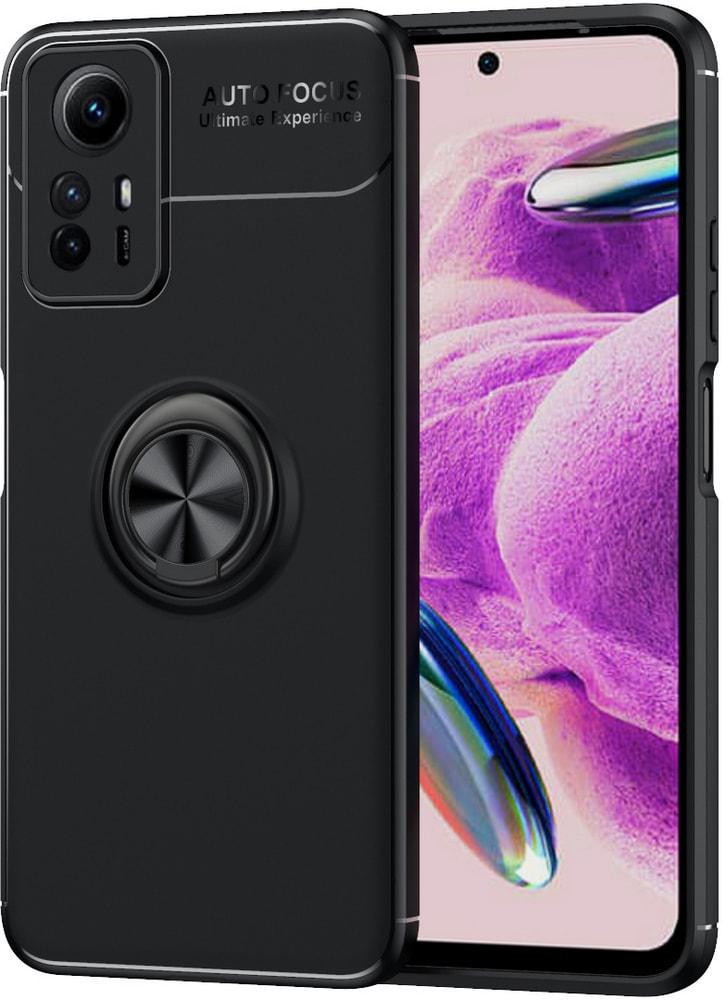 Чехол с кольцом Xiaomi Redmi Note 12S Autofocus Black (34301-2B)
