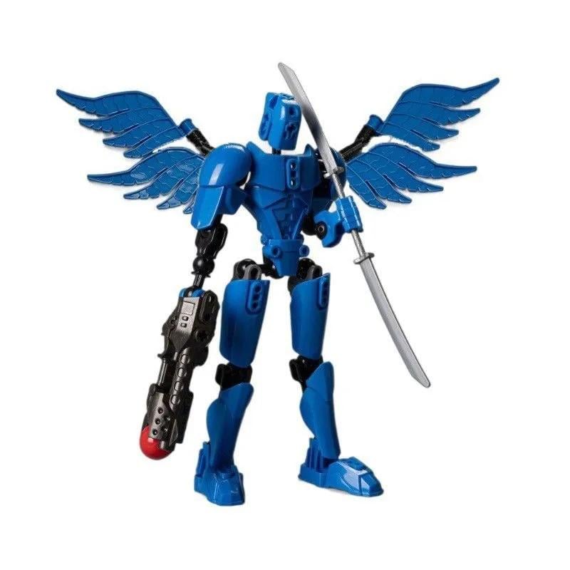 Фигурка Titan Lucky 13 Dummy подвижный любимец детей с крыльями Синий (650/3)