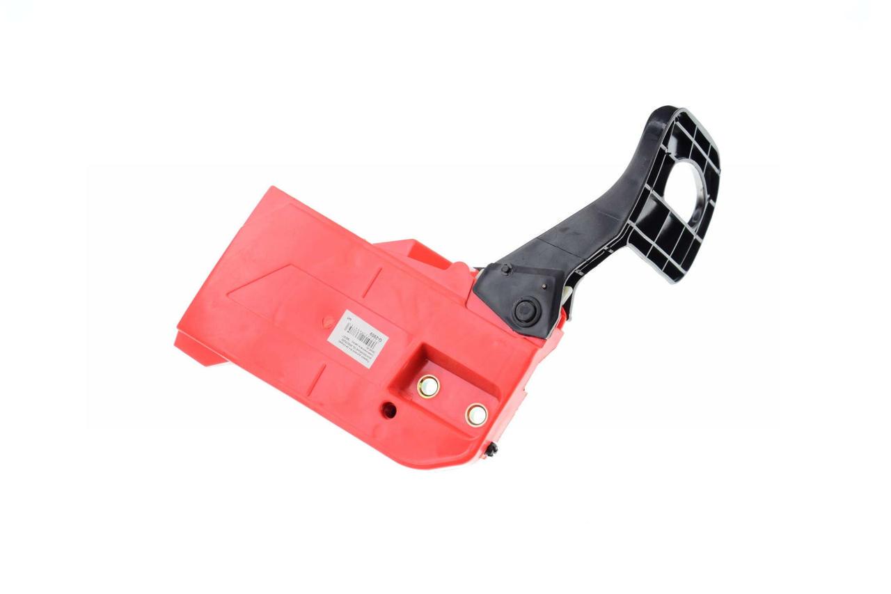 Тормоз ручной бензопилы в сборе для Goodluck GL 4500/5200 и натяжитель цепи (mod.A)