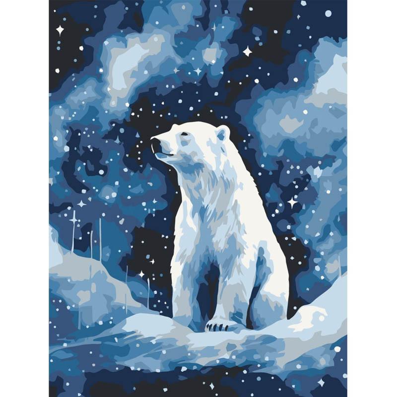 Картина по номерам ART CRAFT Полярный медведь 30x40 см (11698-AC)