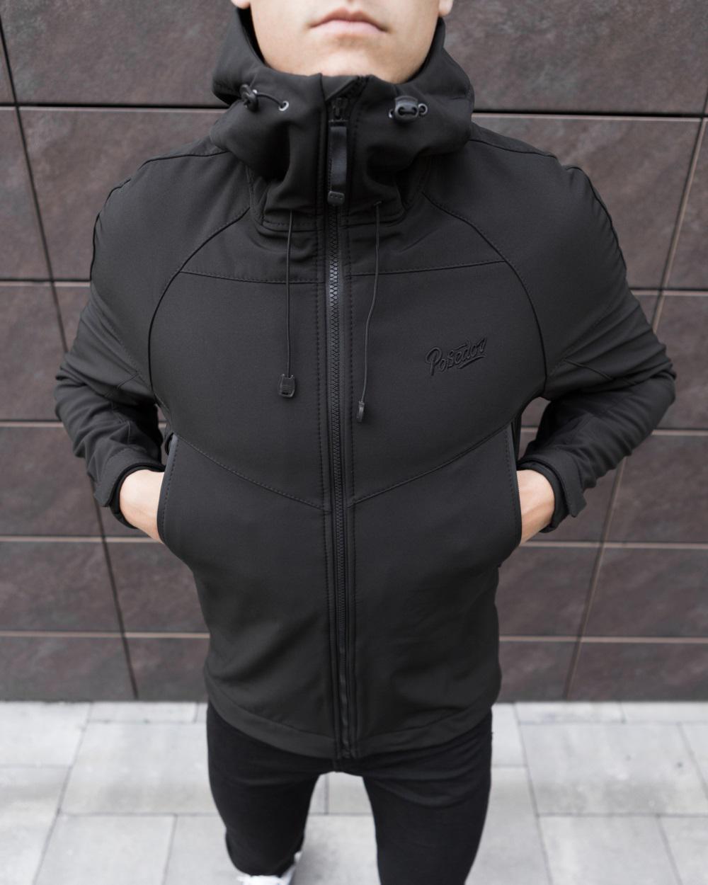 Куртка Pobedov Soft Shell L Черный (36925)