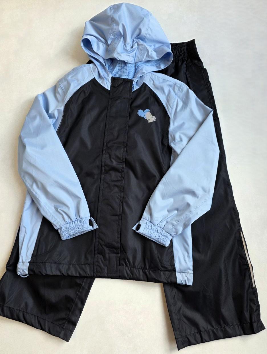 Дождевик-комплект детский Crivit без утепления на подкладке 110-116 см (20206561)