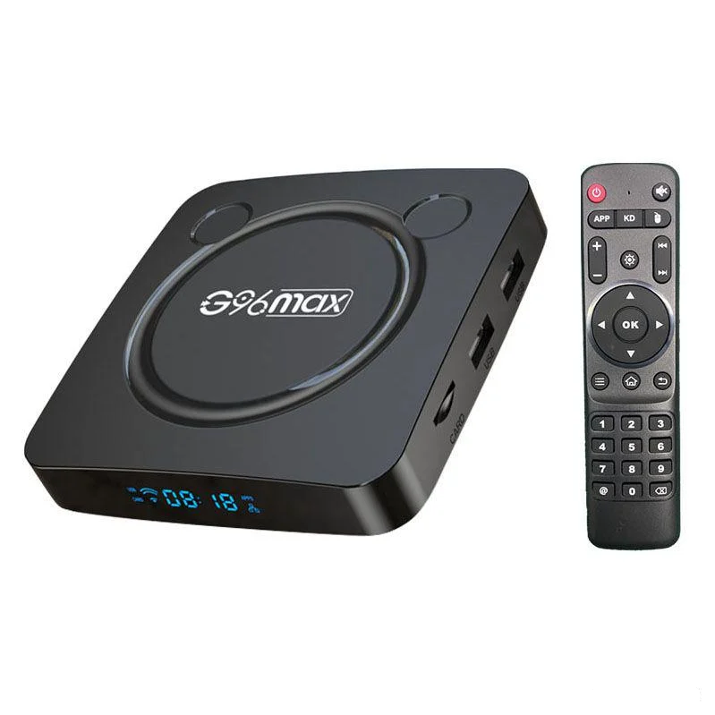 Смарт ТВ приставка G96 Max W2 4K UltraHD Android 11 4/64 WiFi 2,4/5 Gz Bt 5,0 USB 2,0/3,0 - фото 1 Смарт ТВ приставка G96 Max W2 4K UltraHD Android 11 4/64 WiFi 2,4/5 Gz Bt 5,0 USB 2,0/3,0 - фото 1