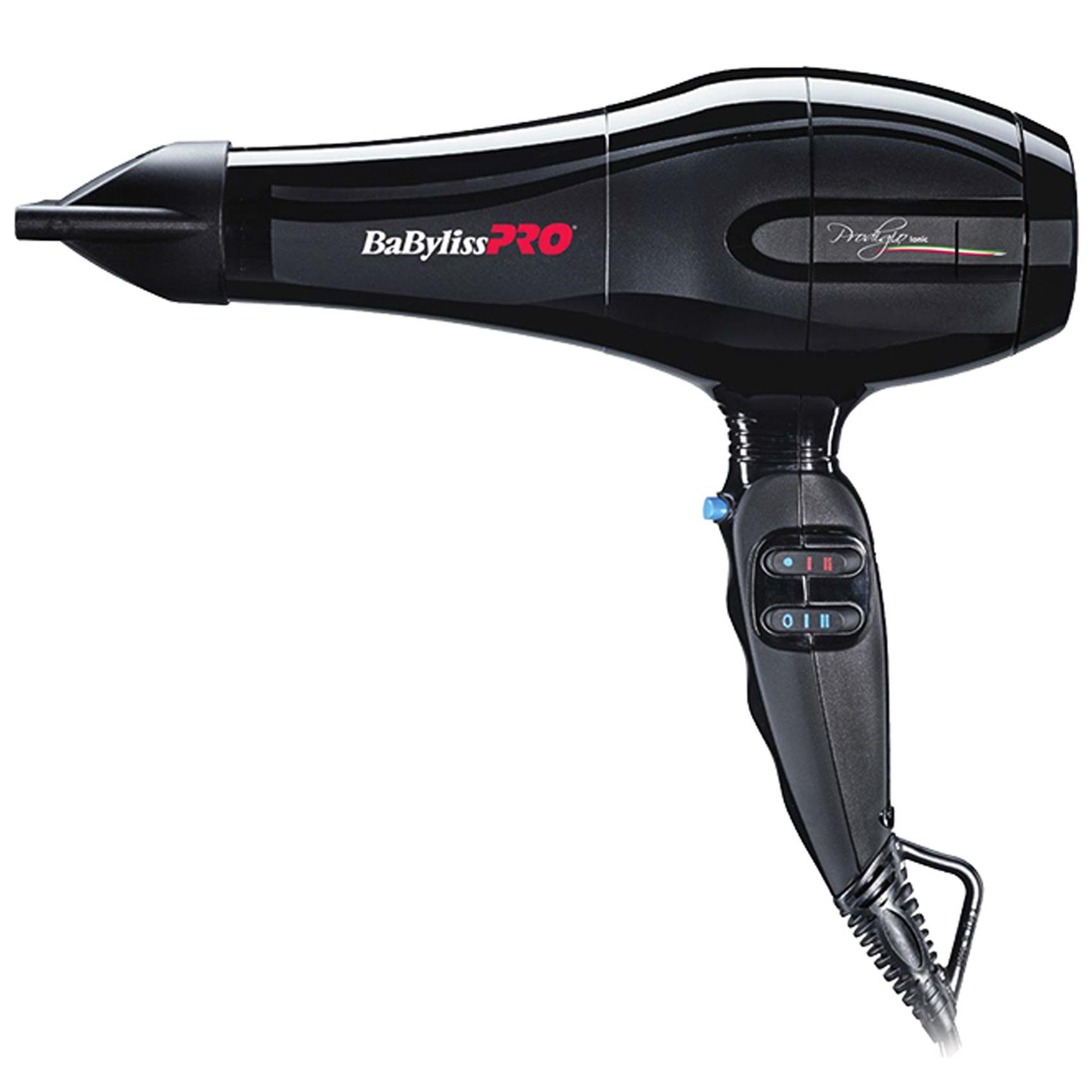 Фен для волосся BaByliss PRO BAB6730IRE Prodigio Ionic 2300 Вт Чорний (5678)