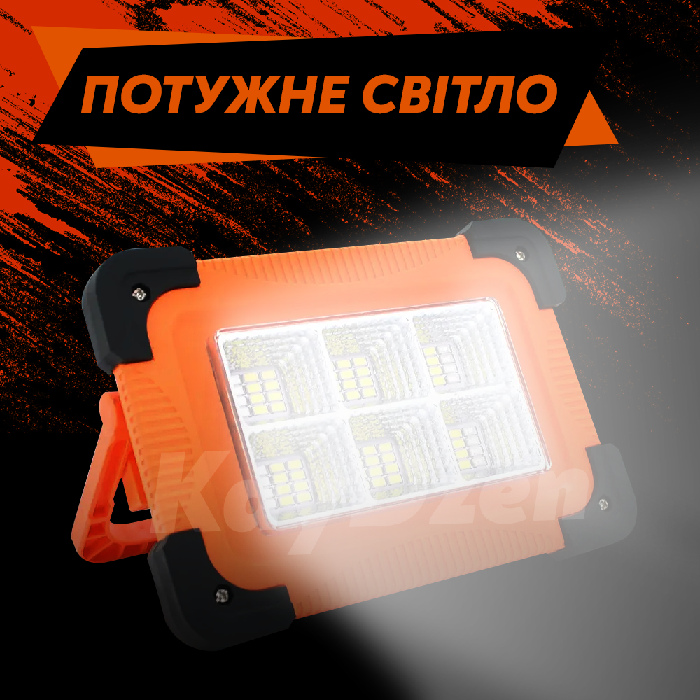 Світильник акумуляторний Foyu FO-TA162 LED 30 W з сонячною панеллю та павербанком (190dbd55) - фото 3