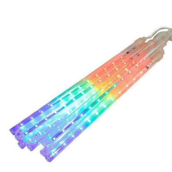 Гирлянда LED Сосульки для фасада и улицы 50 см 8 шт. Мультиколор (2104618857)