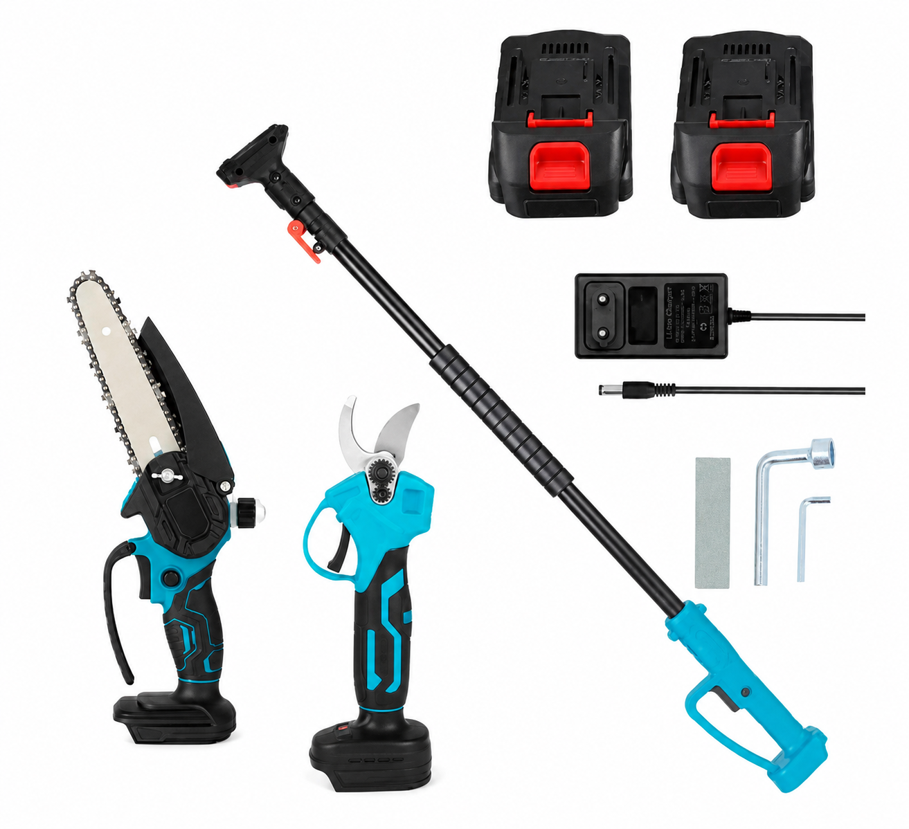 Висоторіз акумуляторний Krafftec 3в1 42V (35148655)