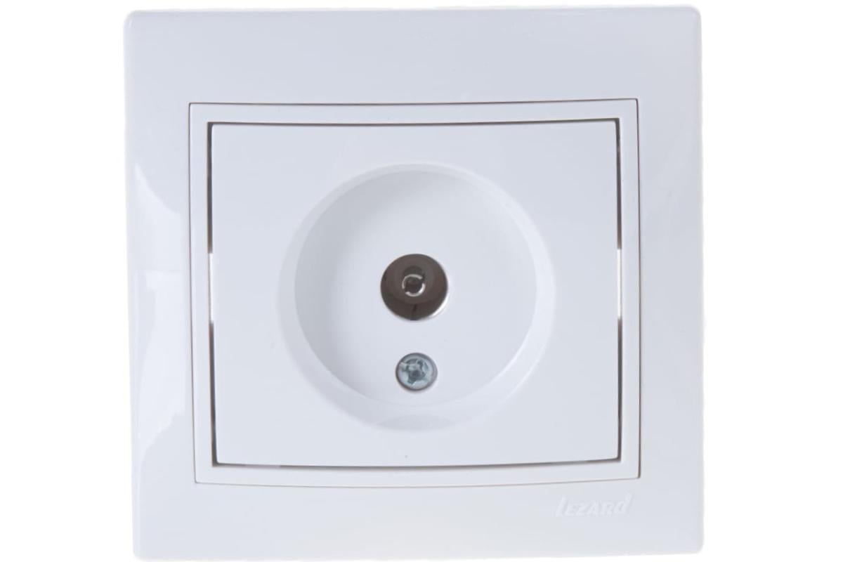 Розетка Mira TV проходная Белый (701-0202-129)