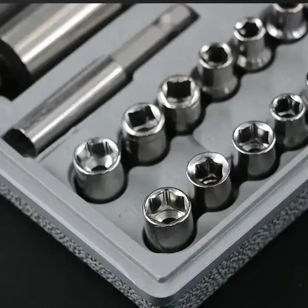 Валіза з інструментами Best Screwdriver гайкові головки та викрутка з бітами - фото 5 Валіза з інструментами Best Screwdriver гайкові головки та викрутка з бітами - фото 5
