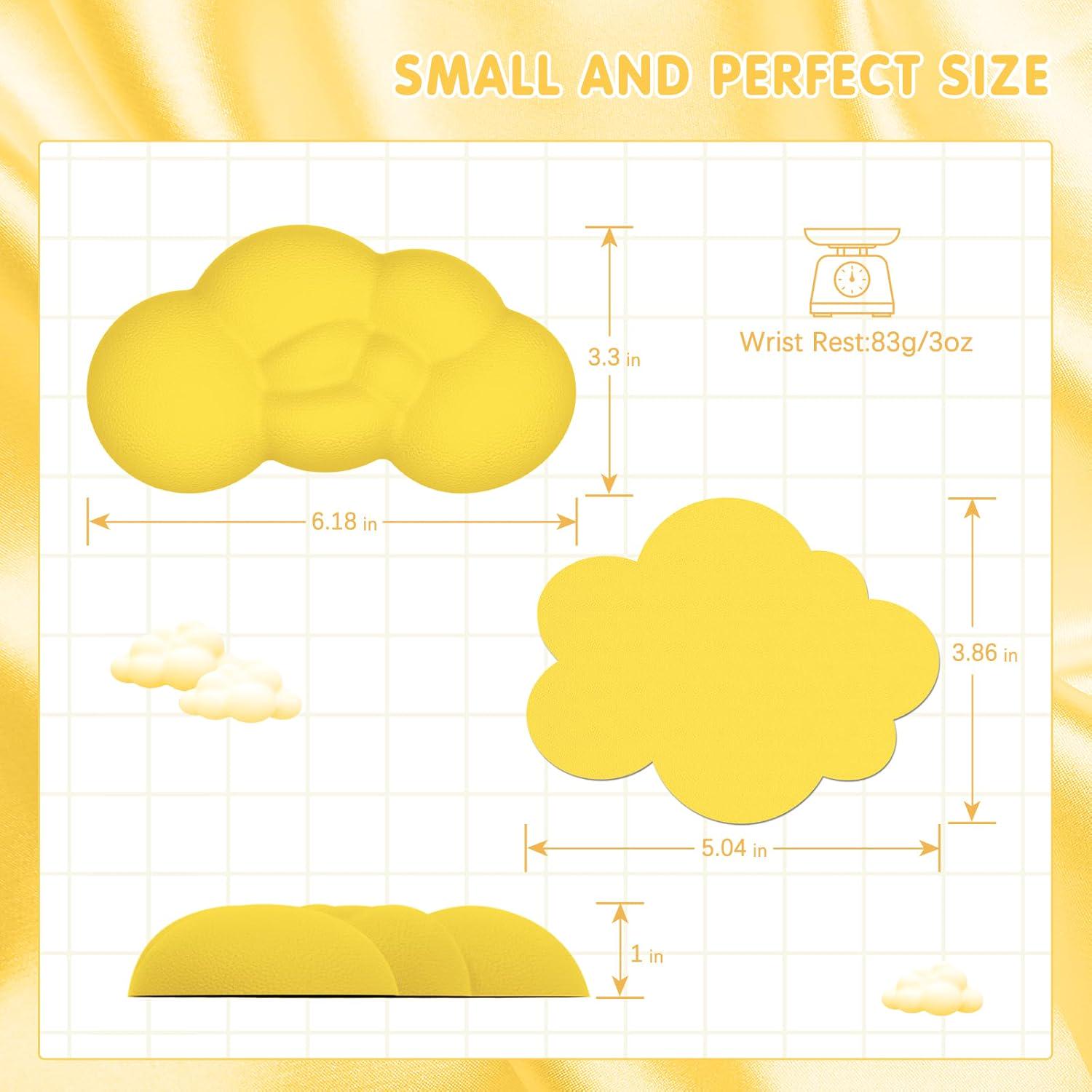 Подставка Bubbles под запястье для мышки Yellow - фото 8 Подставка Bubbles под запястье для мышки Yellow - фото 8