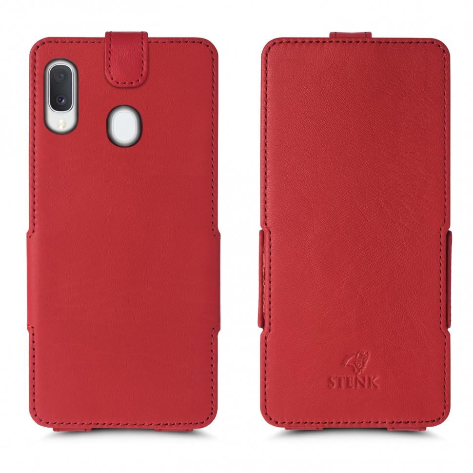 Чехол флип Stenk Prime для Samsung Galaxy Jean2 Красный (66685)