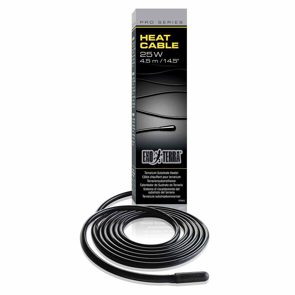 Кабель нагревательный Exo Terra Heat Cable 25W 4,5 м (PT2012)