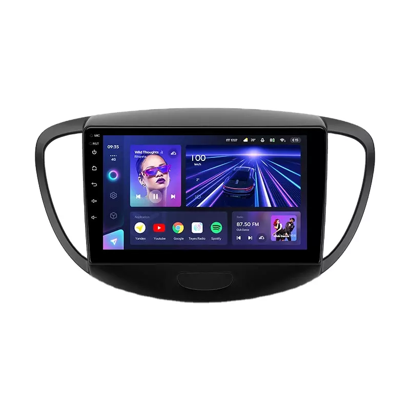 Автомагнитола штатная Teyes CC3 для Hyundai i10 2007-2013 Android 6/128 Гб с круговым обзором 360° (1659961233)