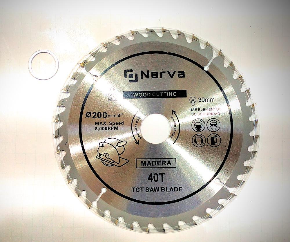 Пила дискова циркулярна Narva NCS-200/2500C 5500 об/хв Ø 200 мм 0-45° - фото 5