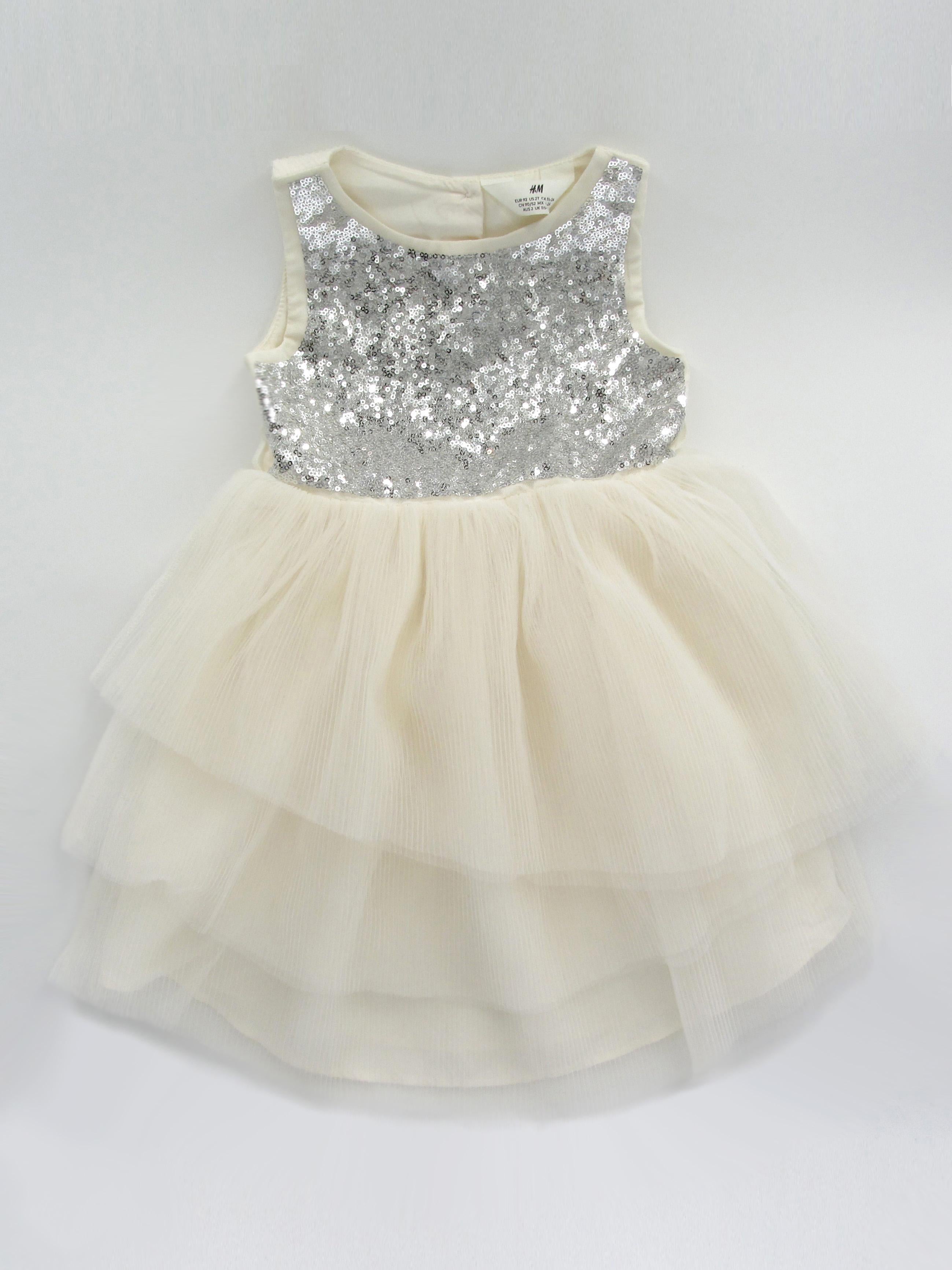 Сукня H&M р. 104 см Кремовий (A201100522701)