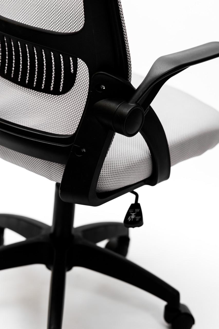 Крісло Diego ErgoFlex сітка Чорно-сірий - фото 9 Крісло Diego ErgoFlex сітка Чорно-сірий - фото 9