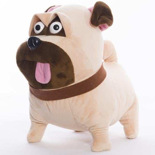 Мягкая игрушка A-Toys Собака Мопс Мєл 3/17 из м/ф Тайная жизнь домашних животных 24 см (00112-71)